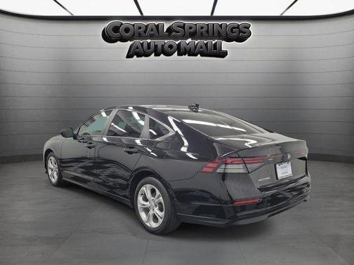 Black 2025 Honda Accord LX