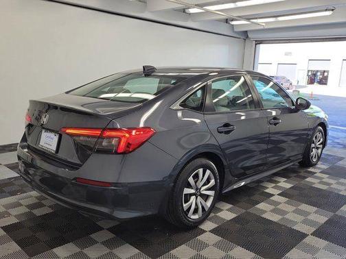 Gray 2024 Honda Civic LX
