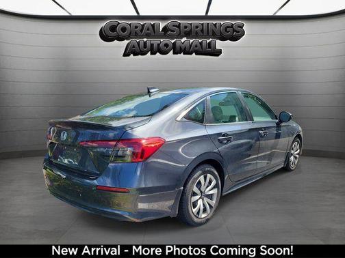 Gray 2024 Honda Civic LX