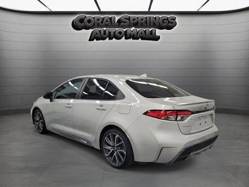 White 2021 Toyota Corolla SE