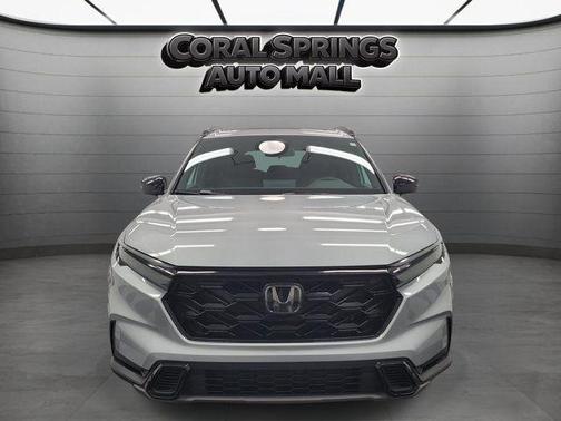 Silver 2024 Honda CR-V Hybrid Sport