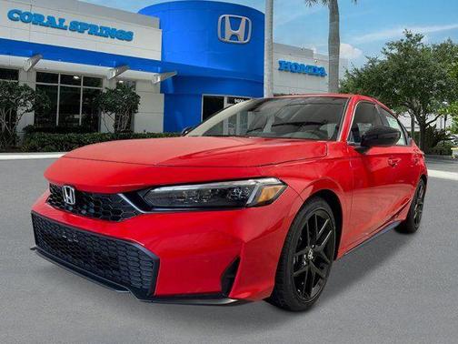 Rallye Red 2026 Honda Civic Sport