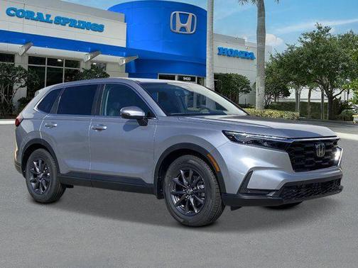 Solar Silver Metallic 2026 Honda CR-V EX-L