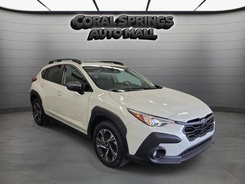 Crystal White Pearl 2024 Subaru Crosstrek Premium