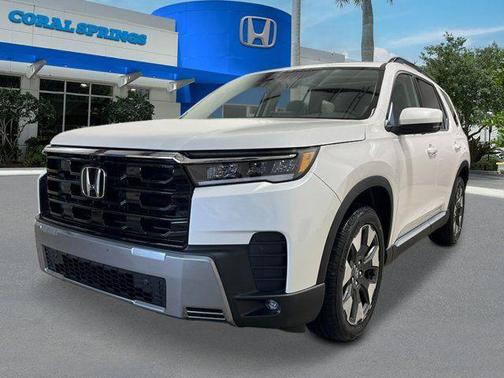 Platinum White Pearl 2026 Honda Pilot Touring