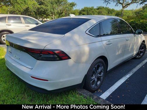 White 2023 Honda Accord EX