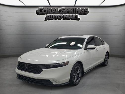 White 2023 Honda Accord EX