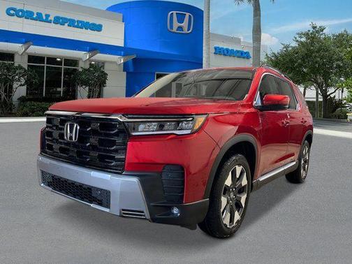 Radiant Red Metallic II 2026 Honda Pilot Touring