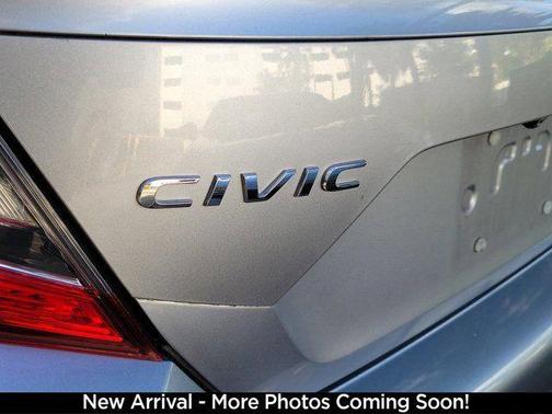 Silver 2019 Honda Civic EX-L