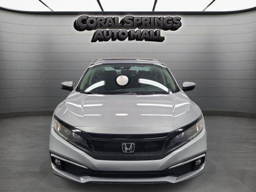 Silver 2019 Honda Civic EX-L