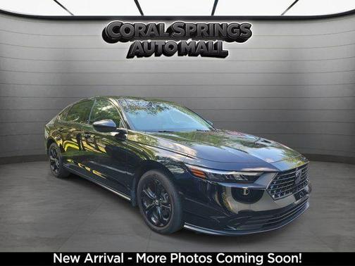 Black 2025 Honda Accord SE