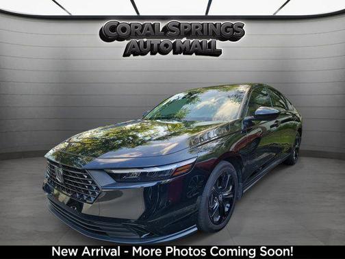Black 2025 Honda Accord SE
