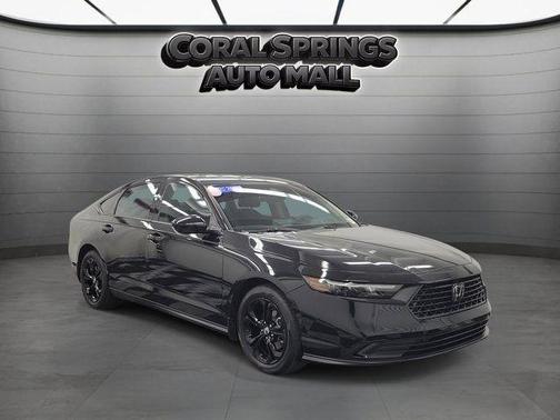 Black 2025 Honda Accord SE