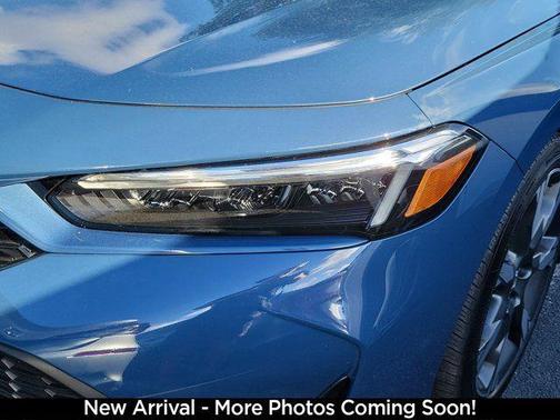 Blue 2025 Honda Civic Hybrid