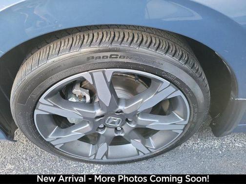 Blue 2025 Honda Civic Hybrid