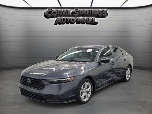 Gray 2025 Honda Accord LX