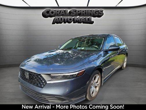 Gray 2025 Honda Accord LX