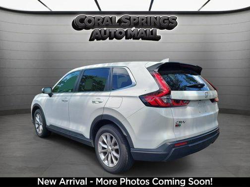 Platinum White 2024 Honda CR-V EX-L