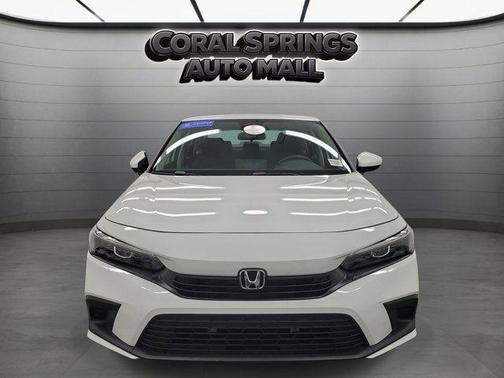 White 2024 Honda Civic LX