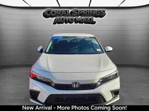 White 2024 Honda Civic LX