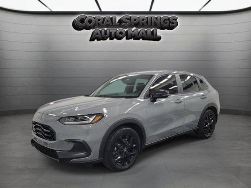 Gray 2025 Honda HR-V Sport
