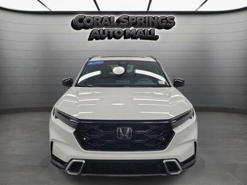 White 2025 Honda CR-V Hybrid Sport Touring