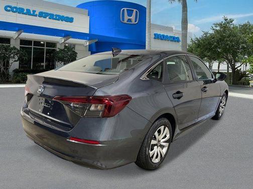 Meteorite Gray Metallic 2026 Honda Civic LX