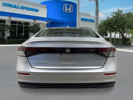 Solar Silver Metallic 2026 Honda Accord LX