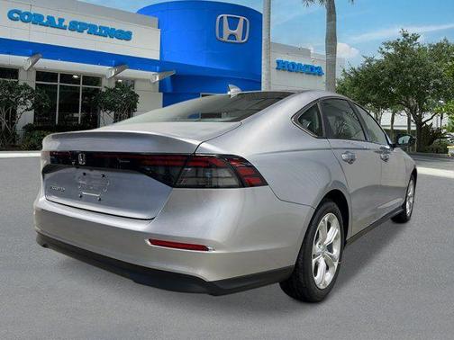 Solar Silver Metallic 2026 Honda Accord LX