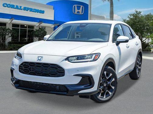 Platinum White Pearl 2026 Honda HR-V EX-L