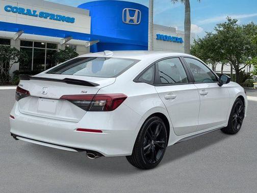 Platinum White Pearl 2026 Honda Civic Si Base
