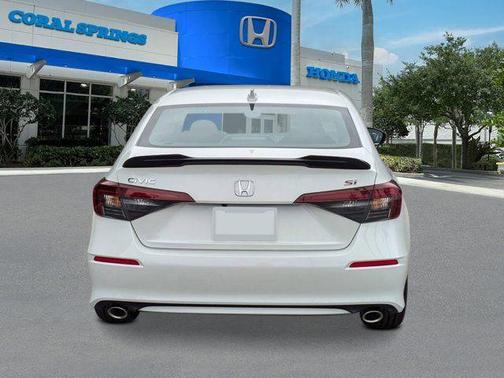 Platinum White Pearl 2026 Honda Civic Si Base
