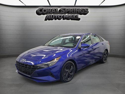 Intense Blue 2022 Hyundai ELANTRA SEL