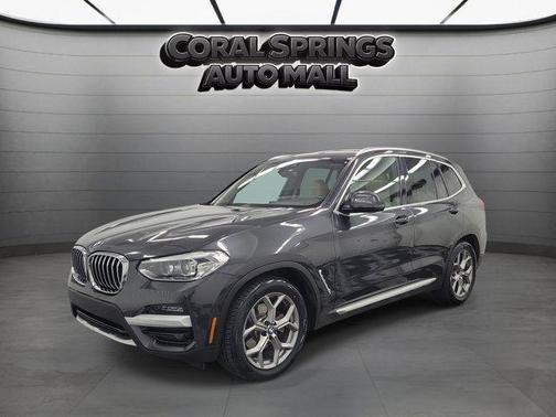 Dark Graphite Metallic 2021 BMW X3 sDrive30i