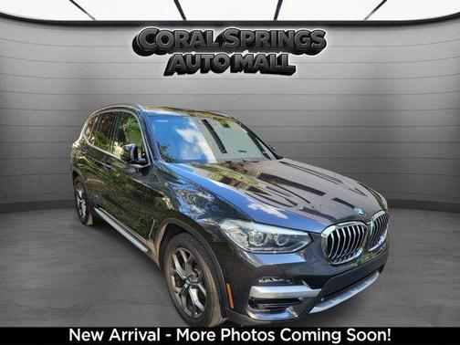 Dark Graphite Metallic 2021 BMW X3 sDrive30i