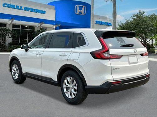 Platinum White Pearl 2026 Honda CR-V LX