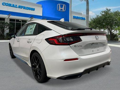 Platinum White Pearl 2026 Honda Civic Sport