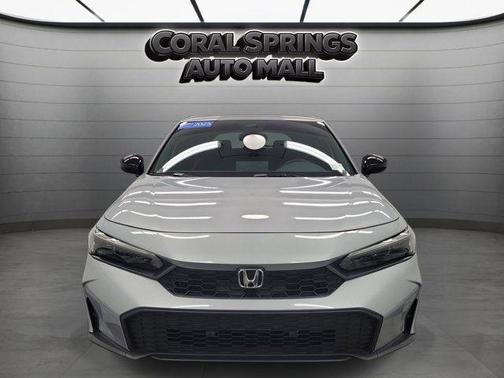Silver 2025 Honda Civic Sport