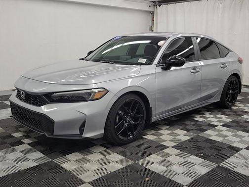 Silver 2025 Honda Civic Sport