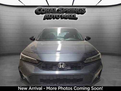 Gray 2025 Honda Civic Sport