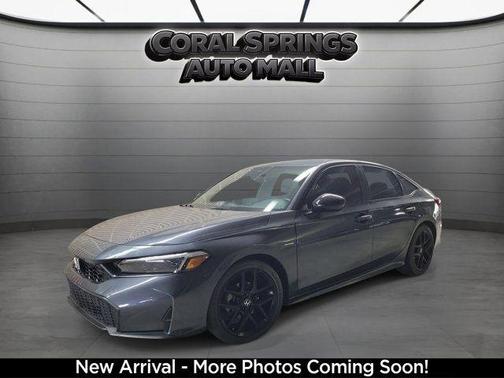 Gray 2025 Honda Civic Sport