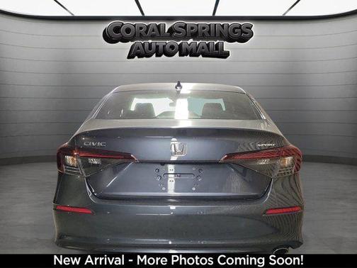 Gray 2025 Honda Civic Sport