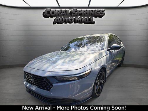 Gray 2024 Honda Accord Hybrid Sport
