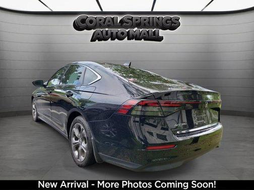 Black 2024 Honda Accord EX