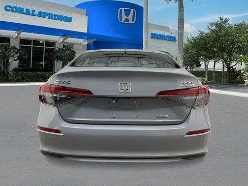 Urban Gray Pearl 2026 Honda Civic Hybrid Sport Touring