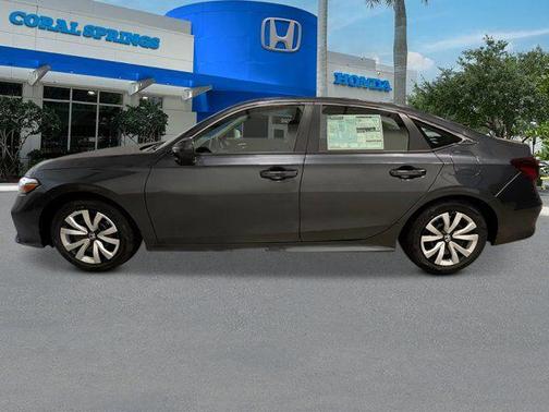 Meteorite Gray Metallic 2026 Honda Civic LX