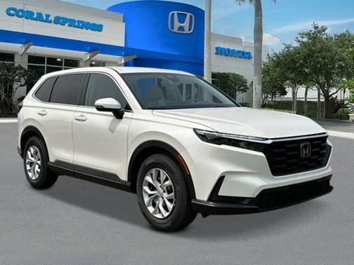 Platinum White Pearl 2026 Honda CR-V LX