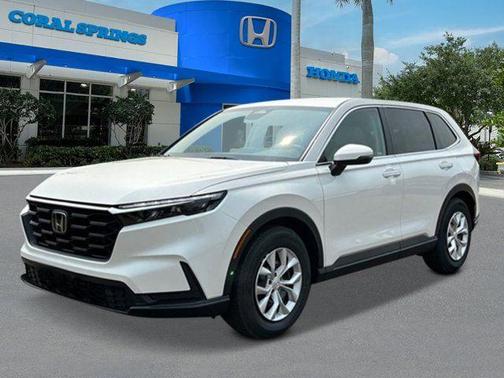 Platinum White Pearl 2026 Honda CR-V LX