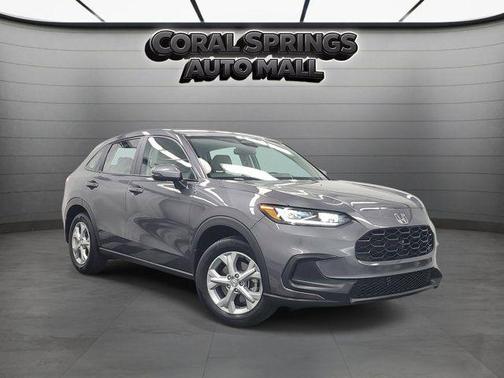 Gray 2025 Honda HR-V LX