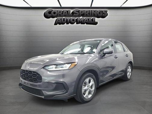 Gray 2025 Honda HR-V LX